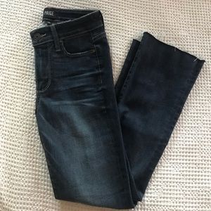 Paige bootcut dark wash denim jeans
